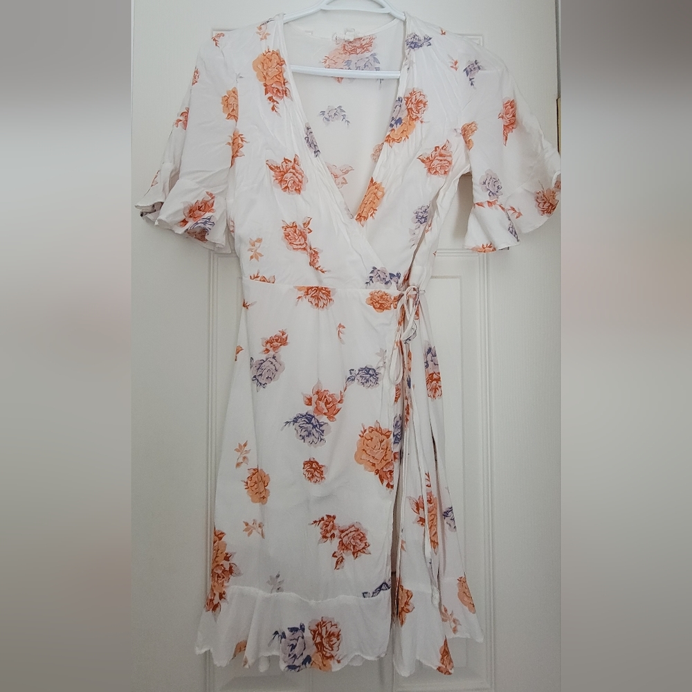 Floral print dress